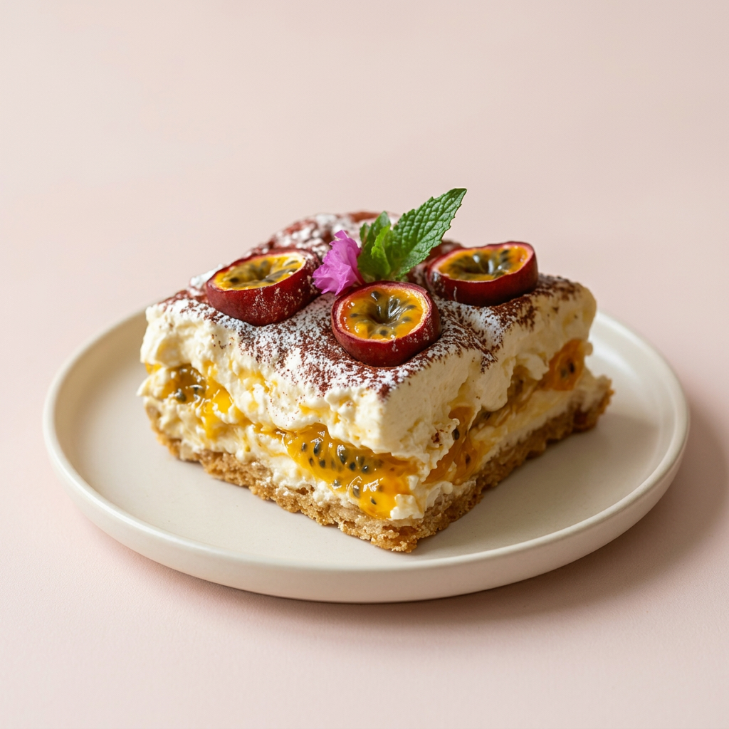 Passion Fruit Tiramisu